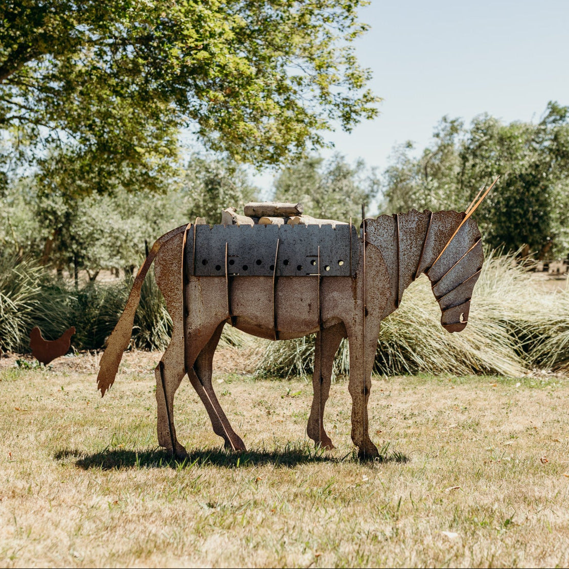 Donkey BBQ/Firebox - Rusty Deer