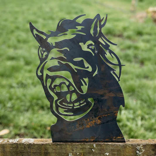 Smiling Horse - Rusty Deer