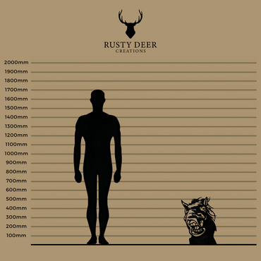 Smiling Horse - Rusty Deer
