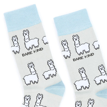 Save the Alpaca Bamboo Socks - Rusty Deer