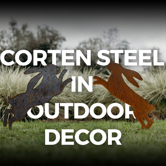Corten Steel in Outdoor Decor