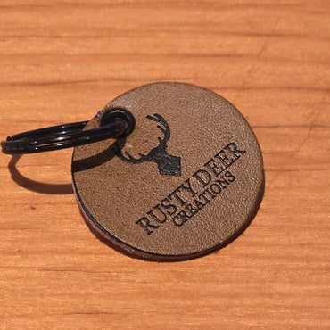 Rusty Deer Keyring