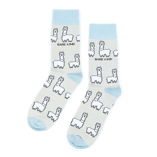 Save the Alpaca Bamboo Socks - Rusty Deer