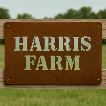 Farm/Place Sign