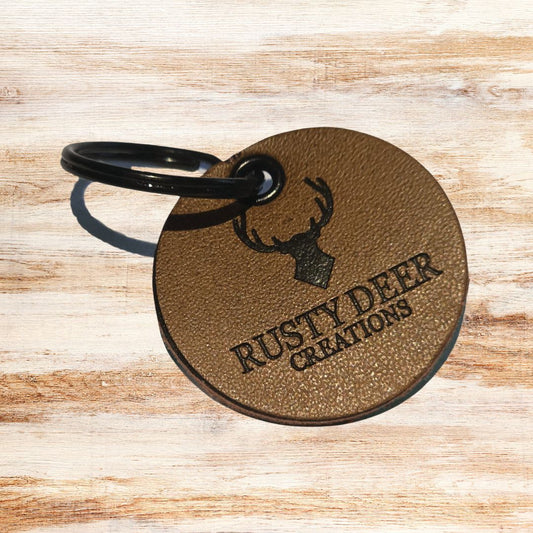 Rusty Deer Keyring