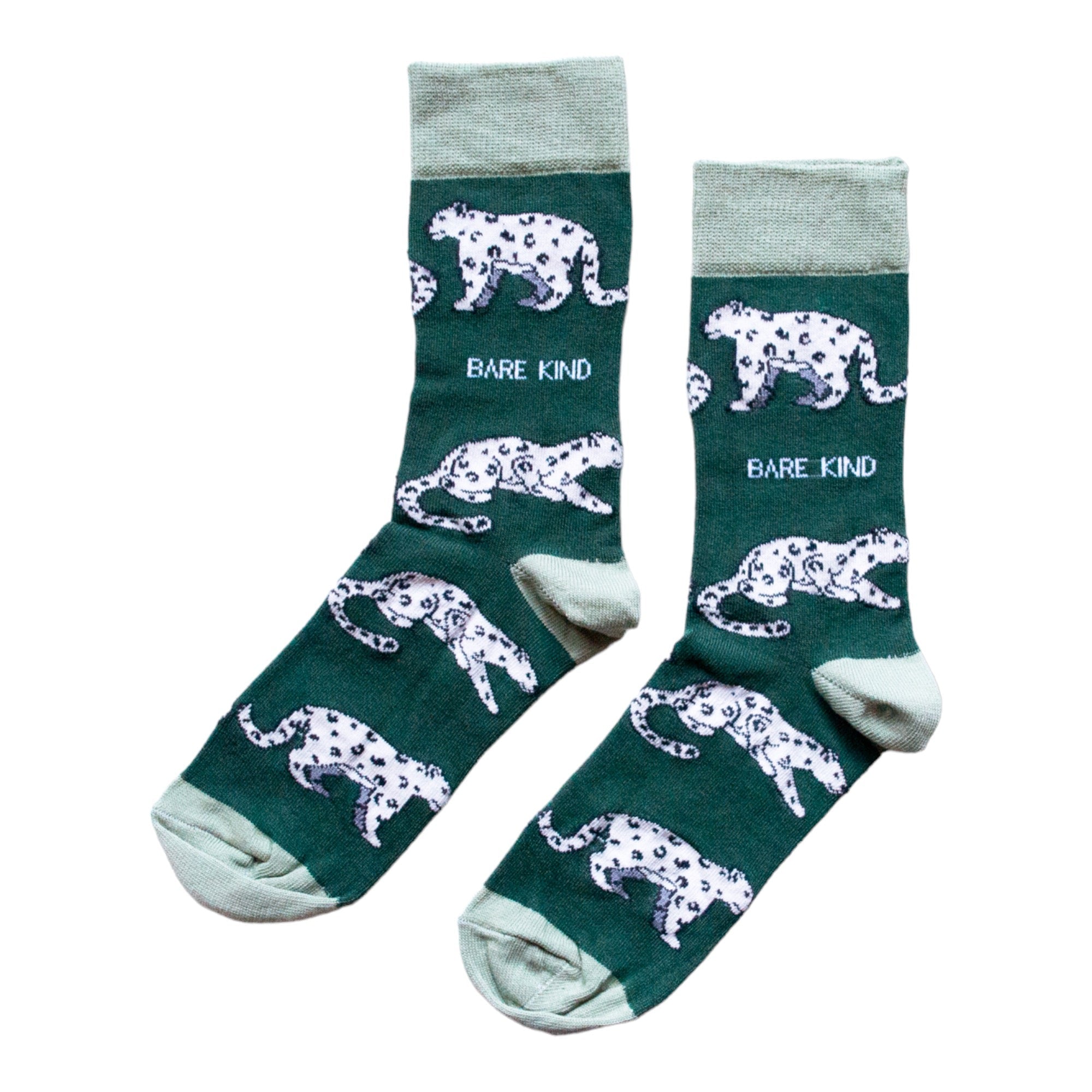 Save the Snow Leopards Bamboo Socks - Rusty Deer