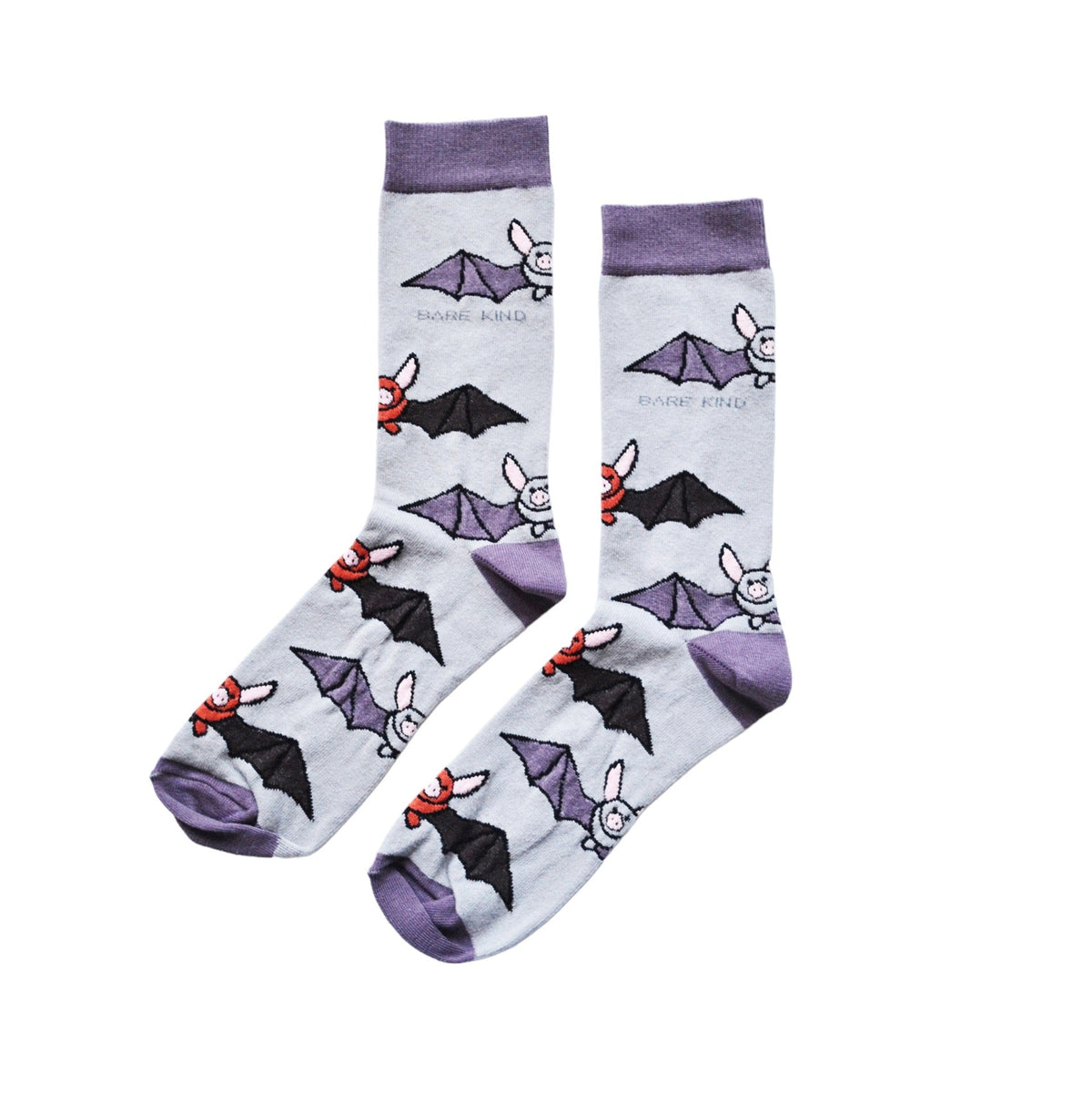 Save the Bats Bamboo Socks - Rusty Deer