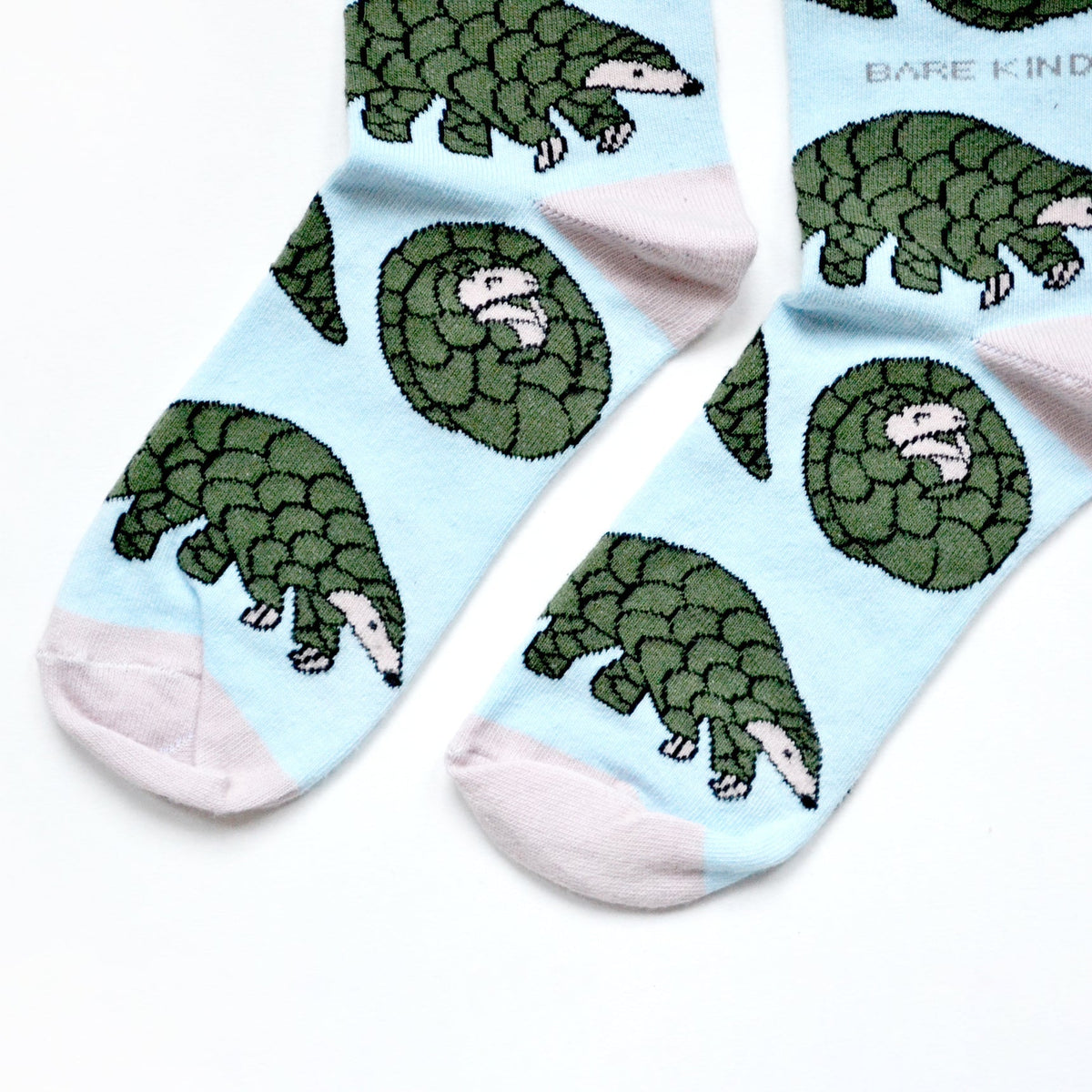 Save the Pangolins Bamboo Socks - Rusty Deer