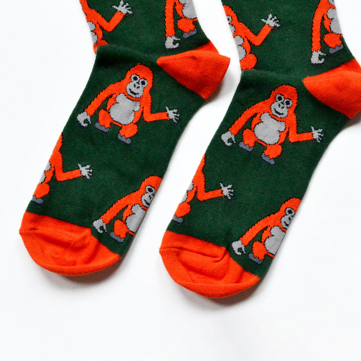 Save the Orangutans Bamboo Socks - Rusty Deer