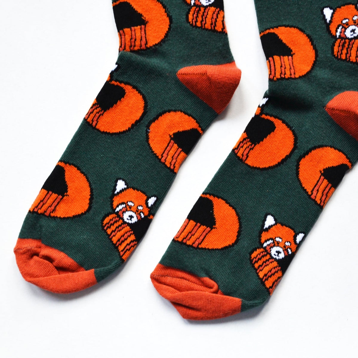 Save the Red Pandas Bamboo Socks - Rusty Deer