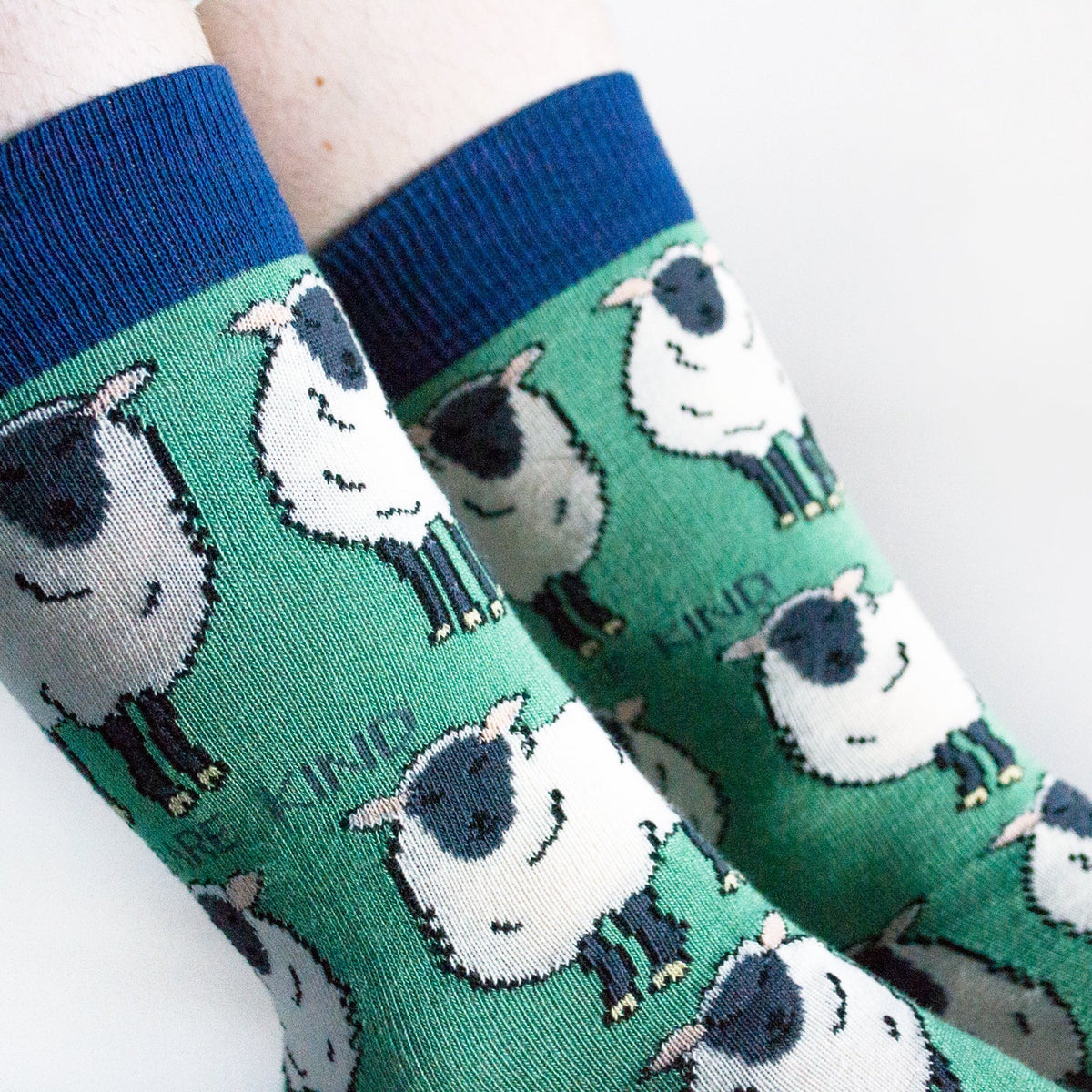 Save the Sheep Bamboo Socks - Rusty Deer