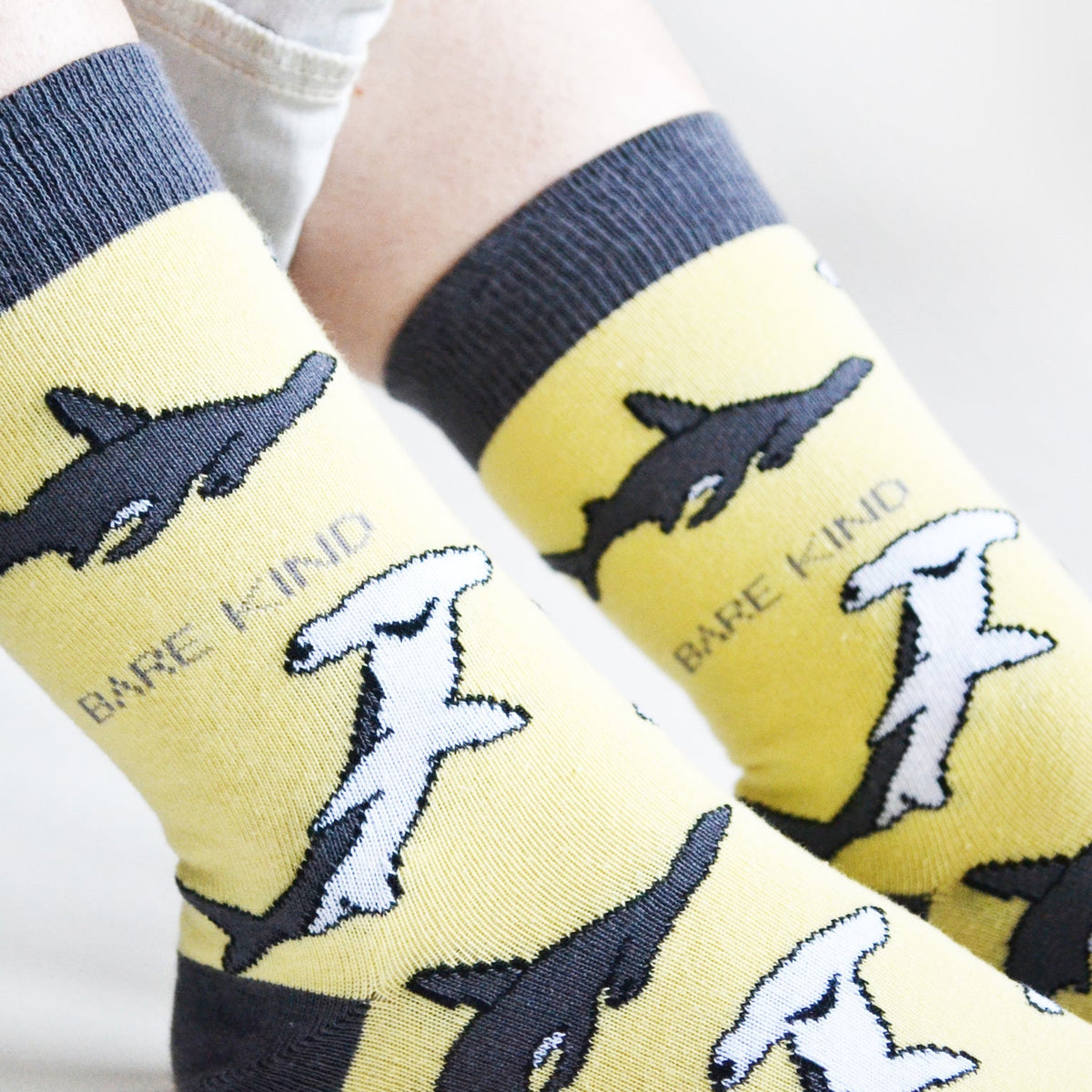 Save the Sharks Bamboo Socks - Rusty Deer