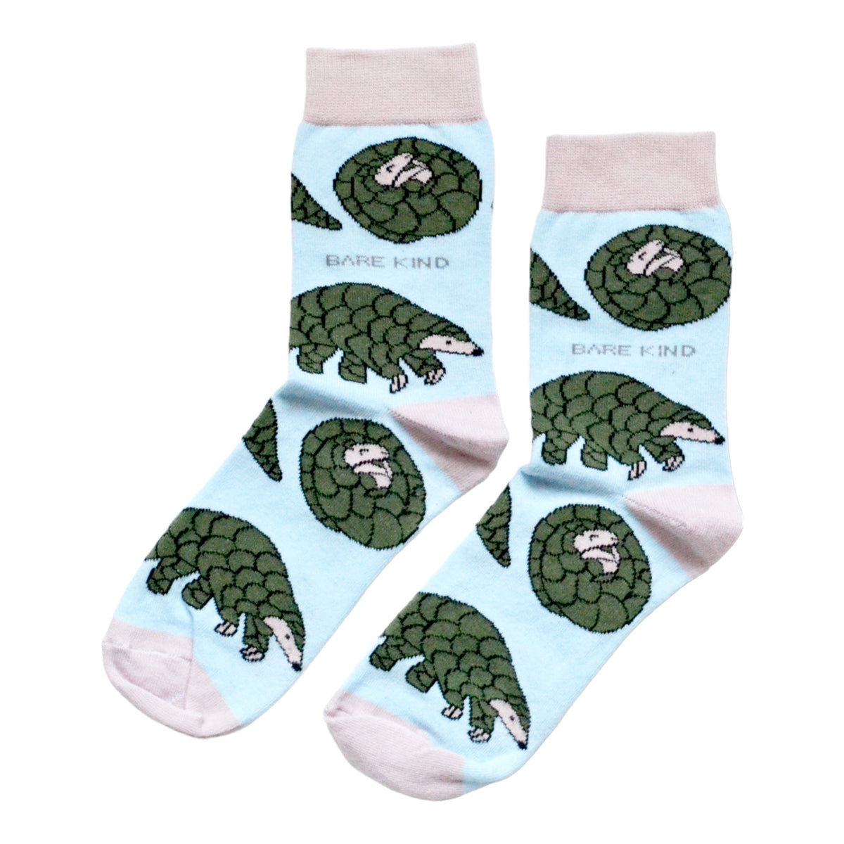 Save the Pangolins Bamboo Socks - Rusty Deer