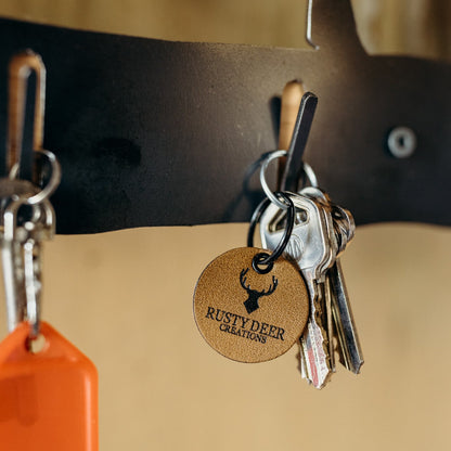 Rusty Deer Keyring