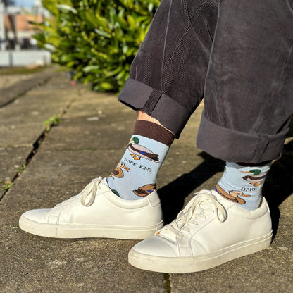 Save the Ducks Bamboo Socks - Rusty Deer