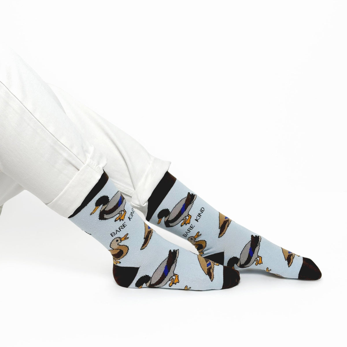 Save the Ducks Bamboo Socks - Rusty Deer