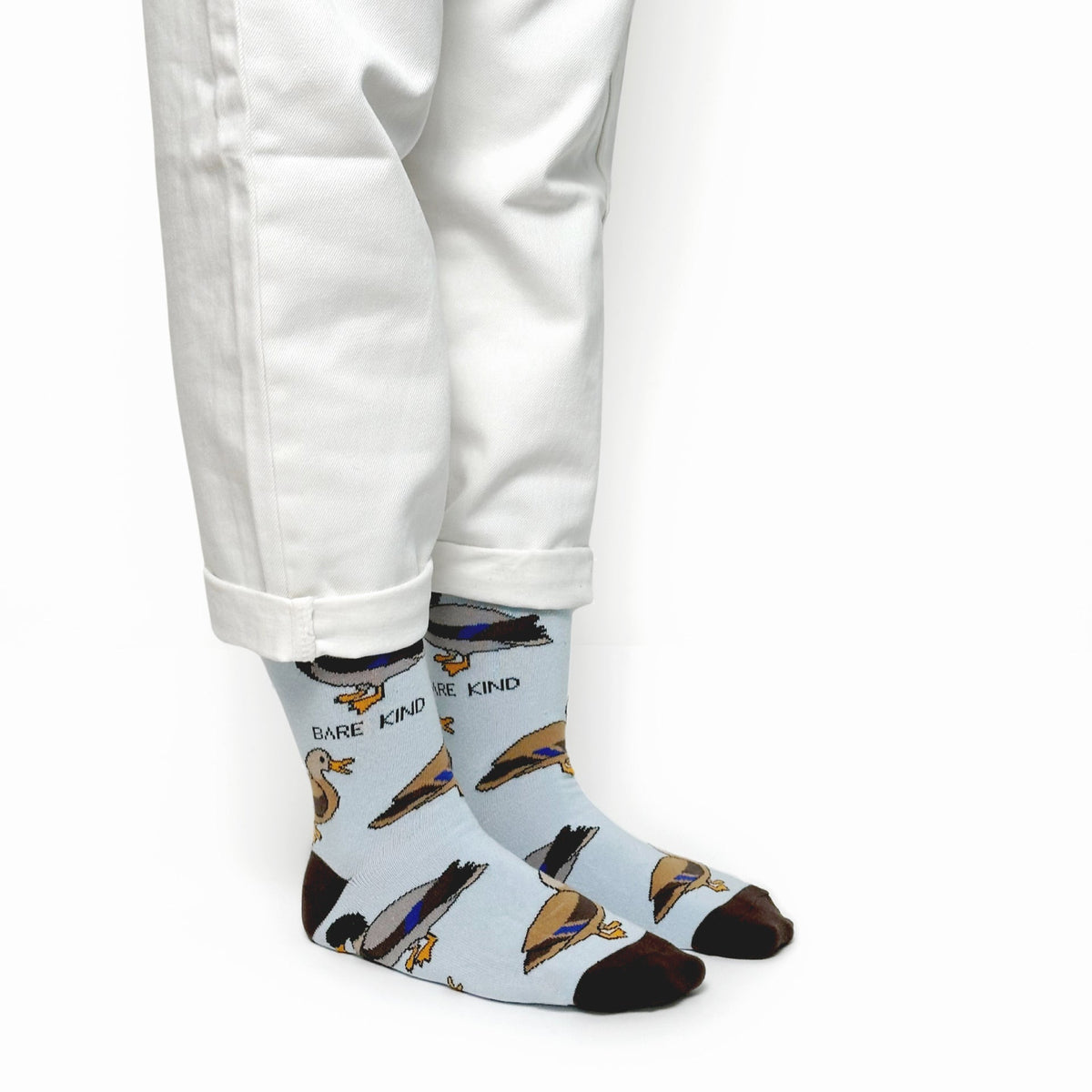 Save the Ducks Bamboo Socks - Rusty Deer
