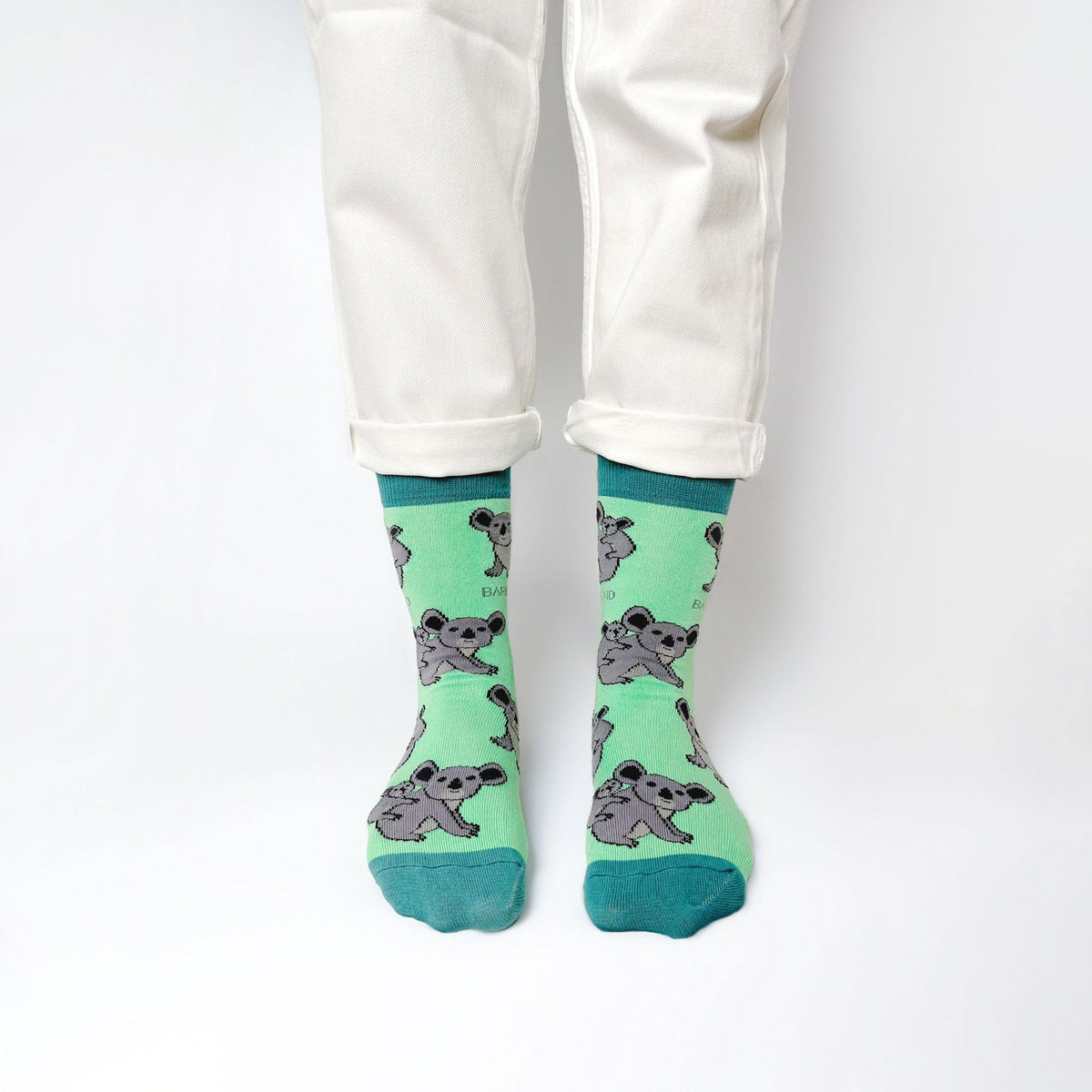 Save the Koalas Bamboo Socks - Rusty Deer