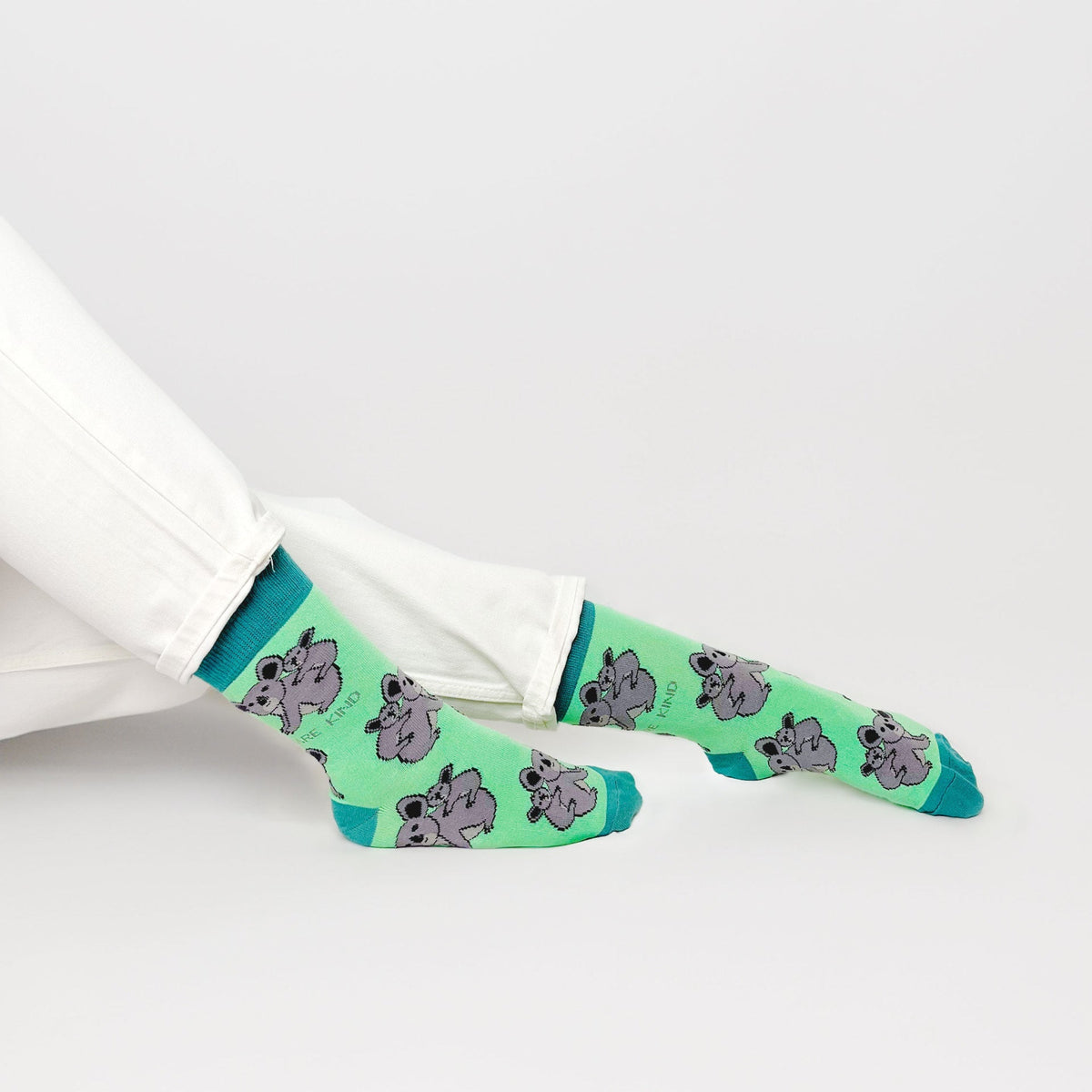 Save the Koalas Bamboo Socks - Rusty Deer